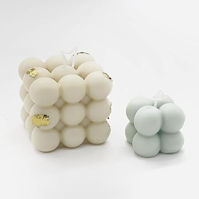 2 pieces bubble tea cubic candles of soy wax poured by hand.. Experience the joy of convenient shopping with DIAYTAR NIGERIA's vast selection and quick delivery service.