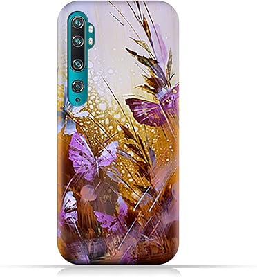 Silicone and polyurethane protection cover resistant AMC Design for Xiaomi Mi Note 10 Pro with butterfly pattern.. Experience the ease of digital shopping with DIAYTAR NIGERIA's affordable and diverse marketplace.