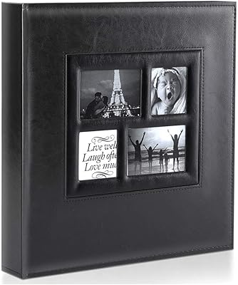 Benja photo album 1000 pockets, 6 x 4 format, extra large photo album to put on leather cover for weddings and family celebrations, can contain 1000 photos, 6 x 4/10 x 15 cm, black format, black.. Discover the convenience of DIAYTAR NIGERIA's vast e-commerce platform with delivery in just 5-8 days.