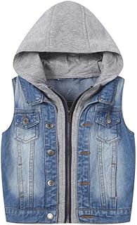 Sleeveless denim jacket for boys and girls jacket.. DIAYTAR NIGERIA brings satisfaction with every purchase through affordable prices and prompt shipping.