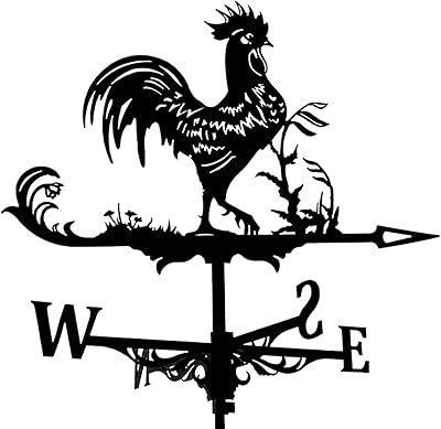 Metal weather valer Coq alnicov, hollow wind direction exterior garden roof paddock decoration Girouette.. Shop millions of products across categories on DIAYTAR Nigeria — delivered right to your door.