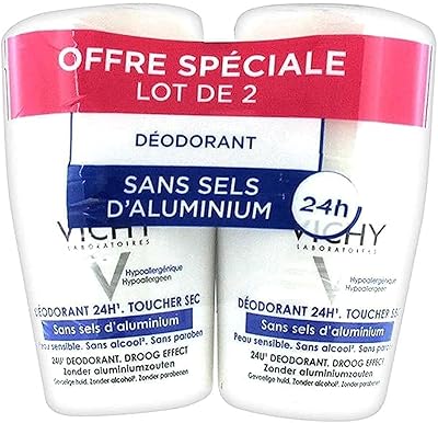 Deo sans aluminum roll-on batch 2 pz.. Shop the future with DIAYTAR NIGERIA - thousands of products, unbeatable prices, delivery within a week.