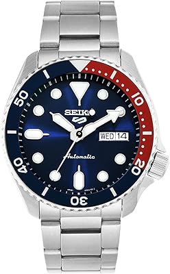 Automatic analog watch Seiko for men seiko 5 sport, blue, 3k1, 3k1.. From checkout to your doorstep in less than a week — DIAYTAR Nigeria.