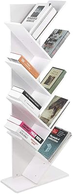A library organized in the shape of a tree with 9 shelves to store and store CD, movies and books - white.. Nigeria's most diverse e-commerce platform delivers quality and affordability to your doorstep in 5-8 days.