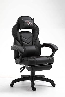 Video game chair with Mahmay's high-end-up in faux leather (gray-black) 592.. Discover the perfect balance of selection and value with DIAYTAR NIGERIA's nationwide delivery service.