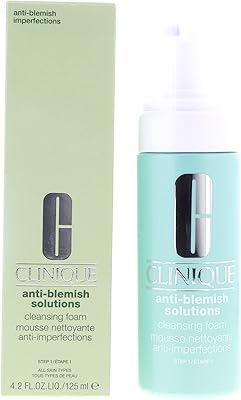 Anti-bluemish clinic Solutions foaming cleaner (all skin types) 120 ml.. DIAYTAR NIGERIA makes quality accessible to all with our affordable prices and quick delivery service.