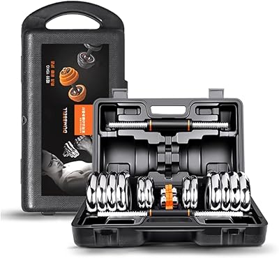 Set of dumbbells and Winbo men's dumbbells, 15 kg, in galvanized steel, with a steel box for the house and the gym.. From fashion to electronics, DIAYTAR Nigeria brings it all to your doorstep — fast, easy, and affordable.