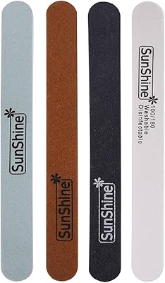 Sunshine nail file (1 package), grain nail file 100/180 (3 pieces), manicure and pedicure tools.. Your digital shopping companion, DIAYTAR NIGERIA offers unmatched value with nationwide shipping.