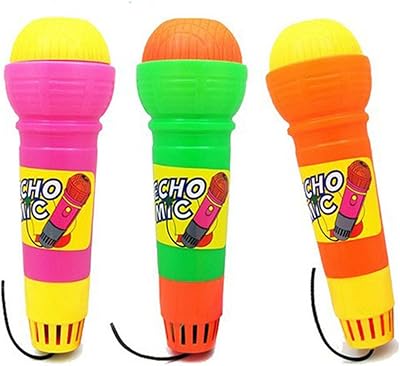 N/A new plastic magic microphone, creative echo microphone to pretend to play, gift for children, random color.. DIAYTAR NIGERIA revolutionizes online retail with our extensive selection and dependable shipping service.