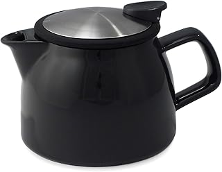 Pourlife Belle ceramic teapot with 470 ml black infuser basket.. Discover why thousands choose DIAYTAR NIGERIA for affordable products delivered in less than a week.