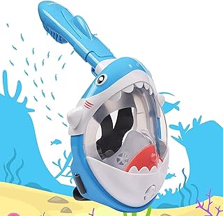Foldable full diving mask for children Mamo Bear, anti-leak and anti-fog, set of apnea diving for children for paddling pool and pool toys, Dry Top/View system at 180 degrees/Soft silicone/Free breathing.. Explore limitless products on DIAYTAR Nigeria — at the lowest prices.
