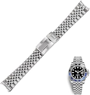 Ganyuu replacement bracelet 20 21 mm in stainless steel with oyster clasp for rolex.. Discover a world of choices with DIAYTAR NIGERIA's extensive marketplace and prompt shipping service.
