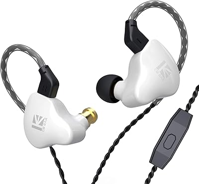 K-Bear KS1 headphones, Magnetic double dynamic headphones, hi-fi stereo monitors, IEM wired headphones with detachable cable (white with microphone).. Your digital shopping companion, DIAYTAR NIGERIA offers exceptional value with delivery in less than 8 days.