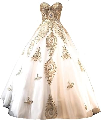 Lemai Long Tulle Dress in Tulle and Golden Crystal Lace, Quincanera Ball Evening Dress.. DIAYTAR NIGERIA: Your one-stop e-commerce destination with affordable prices and nationwide delivery in 5-8 days.