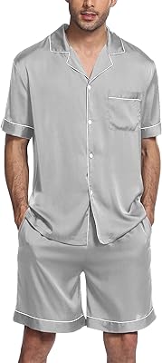 STORE PYJAMA STORE in satin for men and shorts/Long sleeve shirt, night clothes in soft silk with ample pocket.. Fast. Reliable. Affordable. DIAYTAR Nigeria is all that and more.