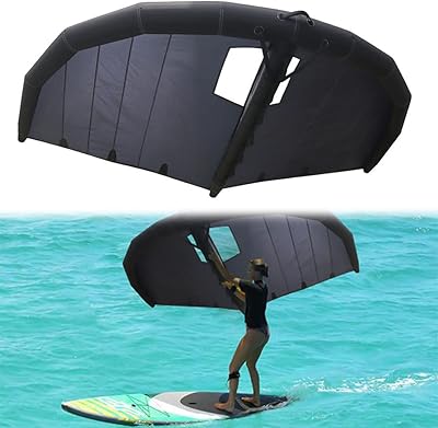 Portable inflatable kite for windsurfing, inflatable kite with 2 airbags for outdoor windsurfing, 320 x 185 cm.. DIAYTAR NIGERIA: Where shopping is a pleasure with affordable prices and reliable delivery service.