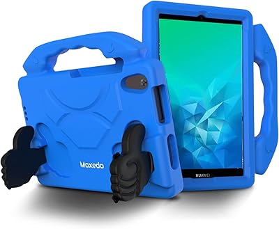 Moxedo Light Protective Protective Antichoc with convertible handle and children's crutch, compatible with Huawei Matepad T8 8 inch (sky blue).. The best online shopping experience in Nigeria — DIAYTAR delivers it all.