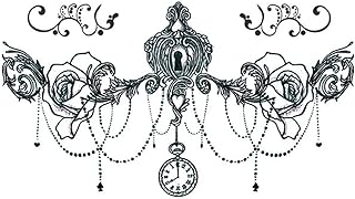 Sexy chest tattooing lock and Large size body body temporary tattoo sticker sexy tattooing exotic stickers of sexy tattoo tattooing for women false stickers waterproof body.. Shop from our extensive catalog at DIAYTAR NIGERIA and enjoy doorstep delivery in just 5-8 days.