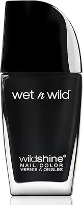 Black creamy nail polish shiny wet n wild - 12.3 ml.. Everything you want, delivered fast — DIAYTAR Nigeria does it better.