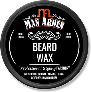 Professional beard wax Man Arden for styling for high shine, great stability and a healthy beard, which can be revamped at any time, 50 grams.. Transform your online shopping experience with DIAYTAR NIGERIA's affordable and diverse marketplace.