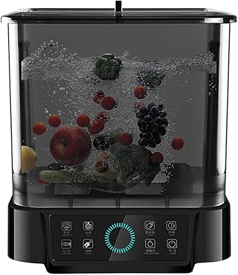 Wash machine and vegetables for home, fruit and vegetable disinfection machine, food purification, ozone disinfection machine, automatic sterilizer, white (black).. DIAYTAR NIGERIA makes every purchase count with our affordable prices and reliable 5-8 day shipping.