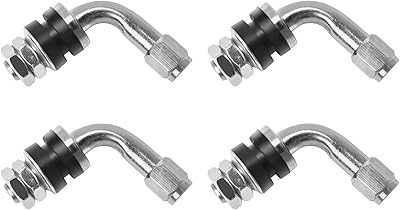 QWORK 4-room tire valve rod, 90-degree corner valve in corner valve for car motorcycle tires, anti-leak.. Shop across categories with ease at DIAYTAR NIGERIA, delivering affordability within the week.