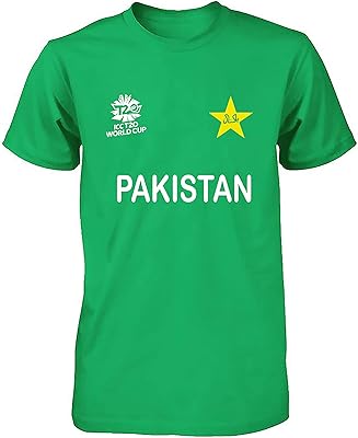 Men's T-shirt Woman World Cup 2020 All India Pakistan Australia New Zealand shirt team T-shirt for supporters, Pakistan, L.. DIAYTAR NIGERIA connects desire with fulfillment through our affordable e-commerce platform.