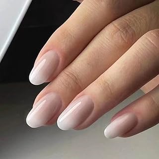 False medium pressure nails Kamez in beige degraded acrylic for women and girls.. DIAYTAR NIGERIA brings the nation's largest product catalog to your doorstep at prices you'll appreciate.