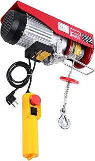 Electric plan with electric hoist for 800 kg domestic car, electric cable hoist, electric winch engine for garage and warehouse. The engine works silently.. Enjoy stress-free shopping with affordable prices on DIAYTAR Nigeria.