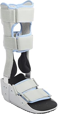 Orthopedic walking shoes, protective boots against breathable and adjustable fractures, comfortable walking shoes with open ends for injured feet, ankle wins, broken toes and ligament injuries.. DIAYTAR NIGERIA: Connecting Nigerians with affordable products delivered promptly nationwide.