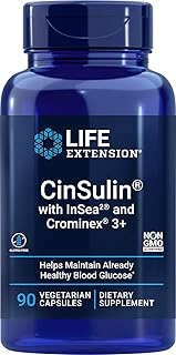 LIFE Extension Cinsulin with INSEA and Chrominex with iodine and chrome 90 Vegan capsules tested in laboratory.. DIAYTAR NIGERIA: Your affordable marketplace with reliable 5-8 day shipping across Nigeria.