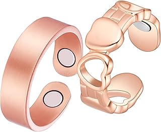 Verraco copper rings for women, magnetic rings of lymphatic drainage therapy for women, copper rings for arthritis and joints, finger of lymphatic detoxification, 99.99% pure copper ring.. Experience the joy of discovery with DIAYTAR NIGERIA's vast catalog and nationwide affordable delivery.