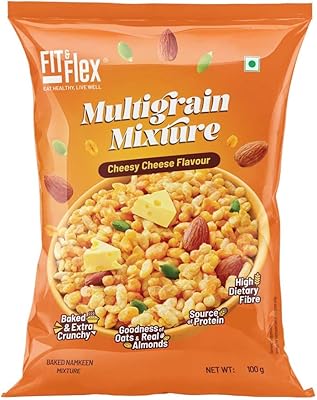 Multigrains Fit & Flex mixture | cheese cheese | Zero cholesterol | Snack -rich snack, extra cooked and crunchy | Rich in dietary fiber | Festival snack of all time.. DIAYTAR NIGERIA stands as your affordable shopping ally with nationwide delivery in just 5-8 days.