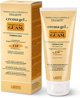 Gel anti-cellulite cream with classic clay guam formula fir with benefits of tourmaline and distant infrared 200 ml of Guam Beauty.. Shop the future with DIAYTAR NIGERIA - thousands of products, unbeatable prices, delivery within a week.