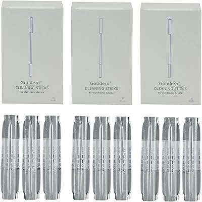 Goodrun compatible with 90 pieces of cotton swabs and wet alcohol to clean the heated blades for 3.0 duo and electronic devices (30 parts x 3 boxes).. Shop across categories at DIAYTAR NIGERIA with the confidence of prompt and budget-friendly delivery.