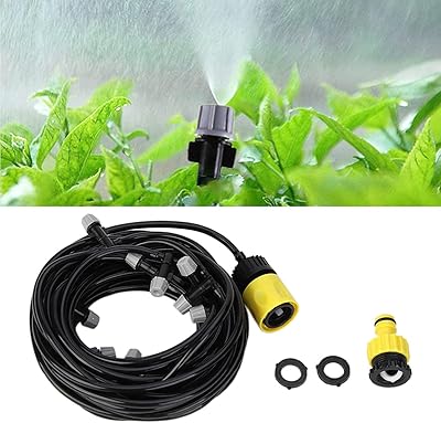 Wish 10m cooling kit by low pressure external pressure irrigation kit with 10 sprinkle with foggrosy for house garden patio.. Discover the joy of choice with DIAYTAR NIGERIA's extensive selection and budget-friendly shipping.