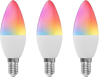Intelligent LED bulb WiFi RVB+W+C 5W E14, variable light via application for smartphone/Tuya remote control, compatible with the Alexa Google Home voice command, 3 -room.. Shop with confidence at DIAYTAR NIGERIA, offering extensive product variety with nationwide delivery.