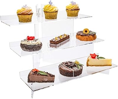 Clear Tech acrylic buffet support - 3 -layer box, 1 room, restaurant utensils.. Discover unbeatable variety on DIAYTAR Nigeria — shop today, delivered this week.