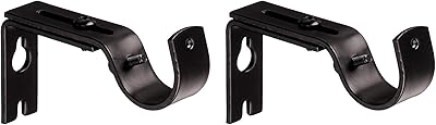 Adjustable wall support for Amazonbasics curtain rod, 2, bronze batch.. Looking for a deal? DIAYTAR Nigeria has thousands waiting for you.