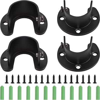 Increway closet rod supports.. Your trusted marketplace, DIAYTAR NIGERIA offers comprehensive selection with budget-friendly delivery.