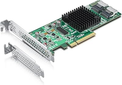 Card internal controller RAID 10GTEK PCI Express SAS/SATA HBA, LSI SAS2008 chip, 8 ports 6 GB/S, identical to LSI 9211-8i.. Experience DIAYTAR NIGERIA, where extensive product variety meets pocket-friendly prices and reliable delivery.