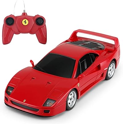Ferrari F40 remote control toy on a Rastar 1:24 scale, Ferrari RC model classic.. Say hello to Nigeria’s fastest-growing e-commerce site — DIAYTAR Nigeria.