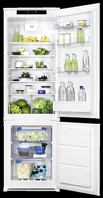 Zanussi built -in combined refrigerator, 273 liter capacity with quick freezing - ZBB28665SA, 1 year warranty.. Experience shopping without compromise at DIAYTAR NIGERIA, with vast selection and quick delivery.