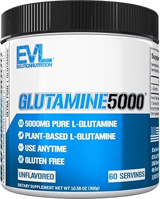 Evolution nutrition glutamine 5000, sans saveur, 5000 mg, 10,58 oz (300 g).. DIAYTAR NIGERIA combines extensive product options with budget-friendly prices, delivered in 5-8 days.