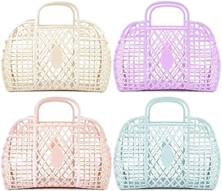 Set of 4 retro jelly baskets, reusable gift bags for children's or versatile holidays... Discover the perfect balance of price and convenience with DIAYTAR NIGERIA's nationwide e-commerce platform.