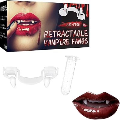Set of retractable vampire hooks with realistic and reusable design for costumed festivals, carnivals, costumed festivals, 2 -room carnivals.. Discover the perfect balance of selection and value with DIAYTAR NIGERIA's nationwide delivery service.