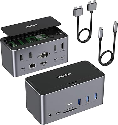 USB C double screen loading station for Dell MacBook Dell, HP, Surface.. Shop millions of products across categories on DIAYTAR Nigeria — delivered right to your door.