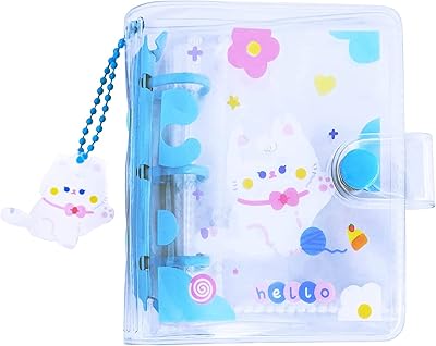 Mini photo album The White Shop, hollow heart-shaped photo carrier with pendant 10 pockets, 10.7 x 9.2 cm, (blue).. DIAYTAR Nigeria offers great deals, a huge product variety, and delivery in under a week.