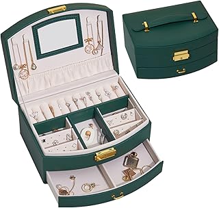 Dozi Bijoux Box Organizer for necklaces earrings Bracelets Large storage case.. Shopping made simple with DIAYTAR NIGERIA's vast selection and budget-friendly nationwide delivery.