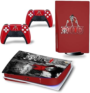 Sticker for PlayStation 5 Digital Edition, Vinyl adhesive sticker for PlayStation 5 controller, Complete protective sticker compatible with PlayStation 5 (Red).. Wide range, low cost, fast delivery — that’s DIAYTAR Nigeria.